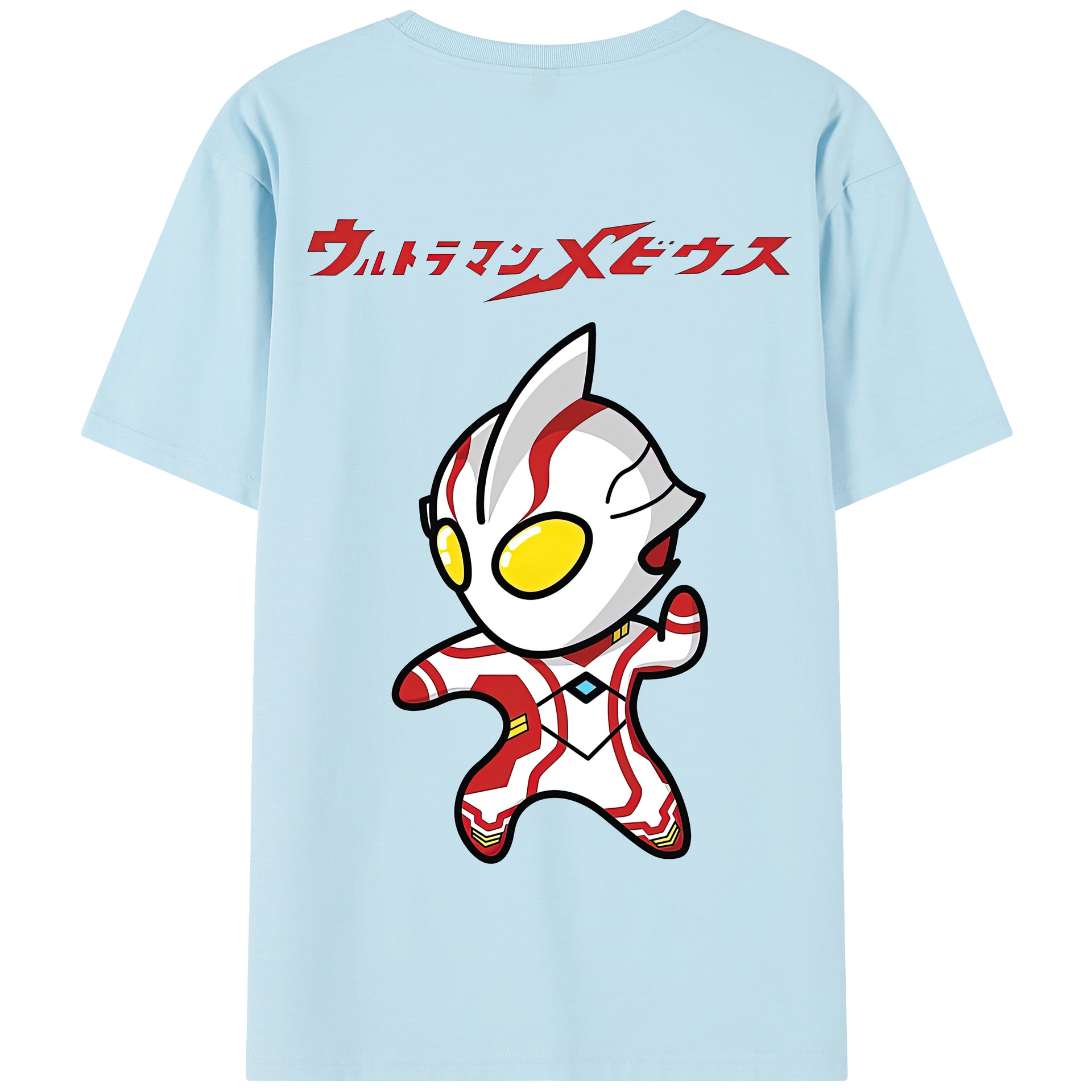 （画像用） ウルトラマン Ultraman 綿100％半袖Tシャツ（背面プリント）